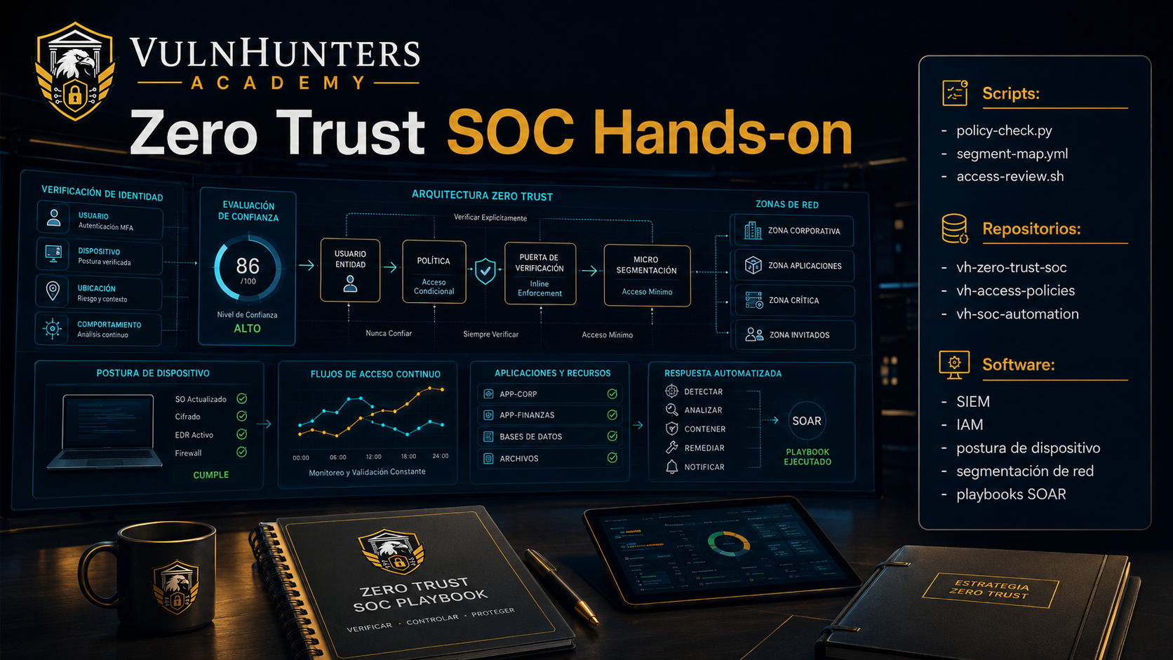Portada Zero Trust SOC Hands-on